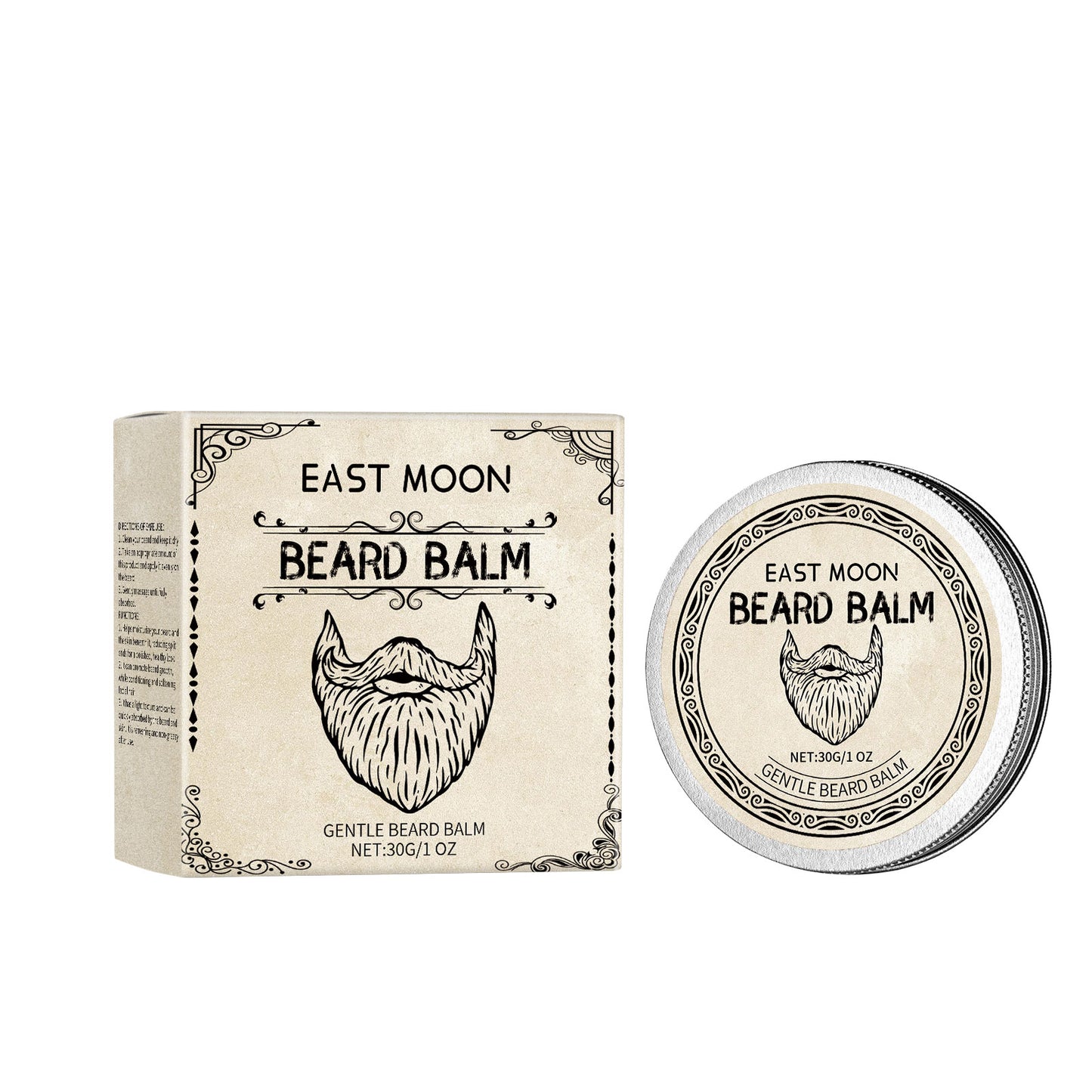 Natural Vanilla Beard Wax for Nourished Beards