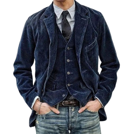 Men's Casual Solid Color Jacket for Men