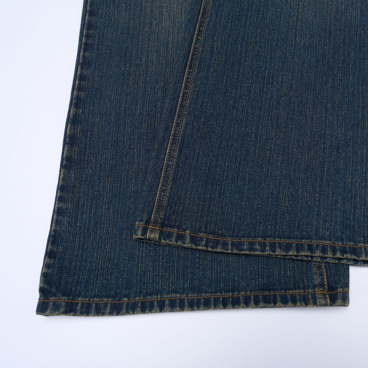 Premium Japanese Washed Denim Retro Long Pants