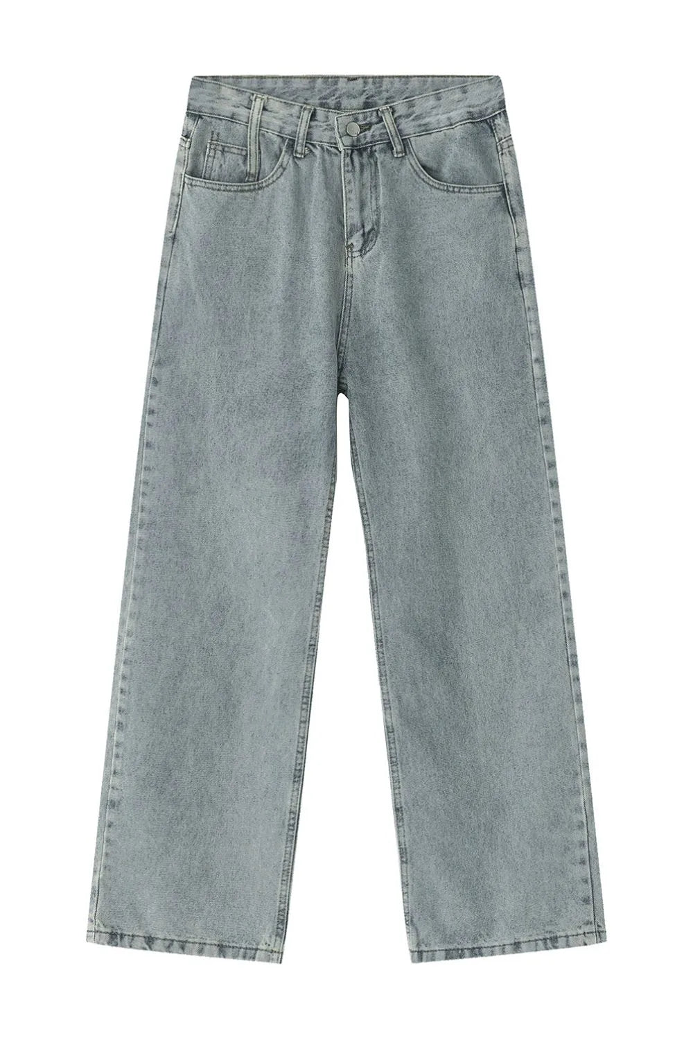 Premium Baggy Jeans with Pockets - Japanese Denim