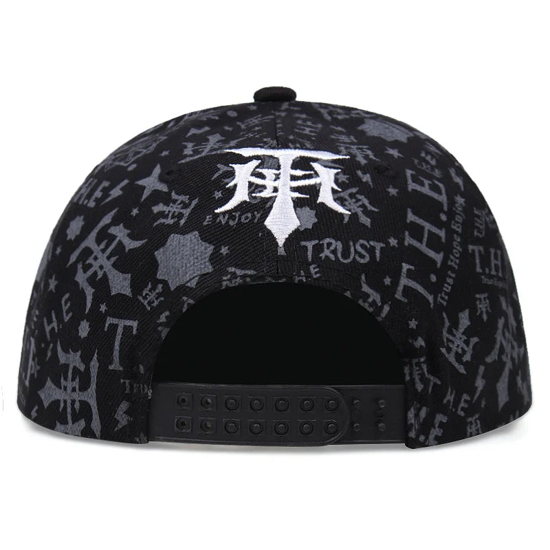 Men's Snapback Cotton Cap