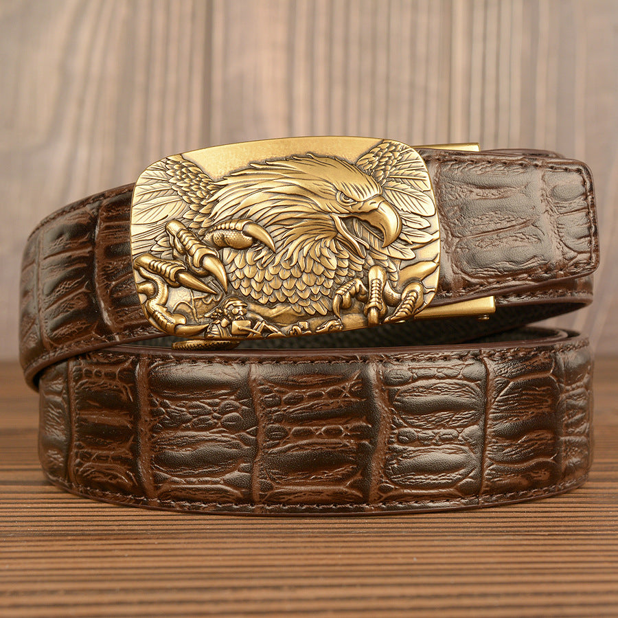 Top Layer Cowhide Belt Men