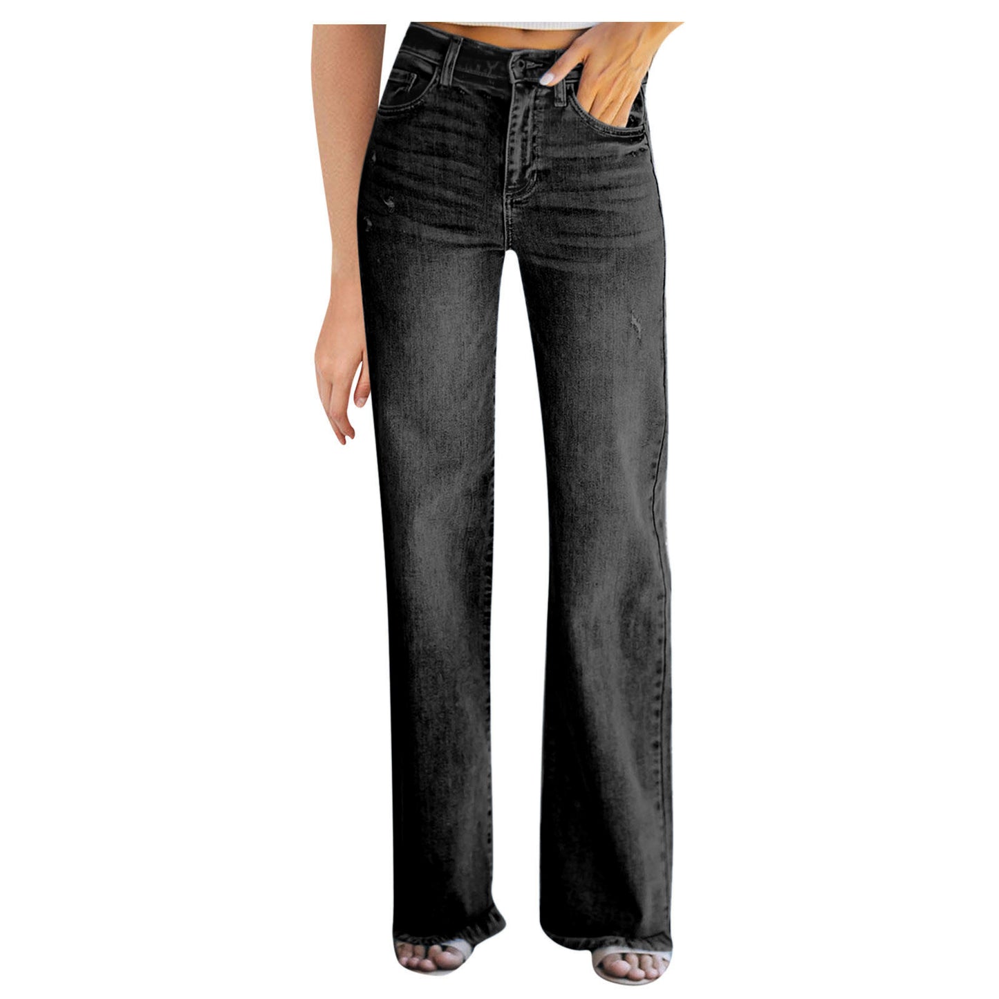 Loose Denim Pants for Women