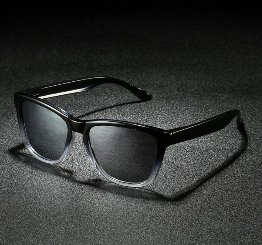 Polarized Sunglasses With Gradient Colors And Mirror Coating