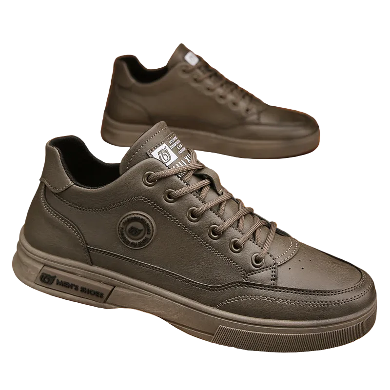 Men's Workwear Leather Shoes - Soft Soled Casual Shoes
