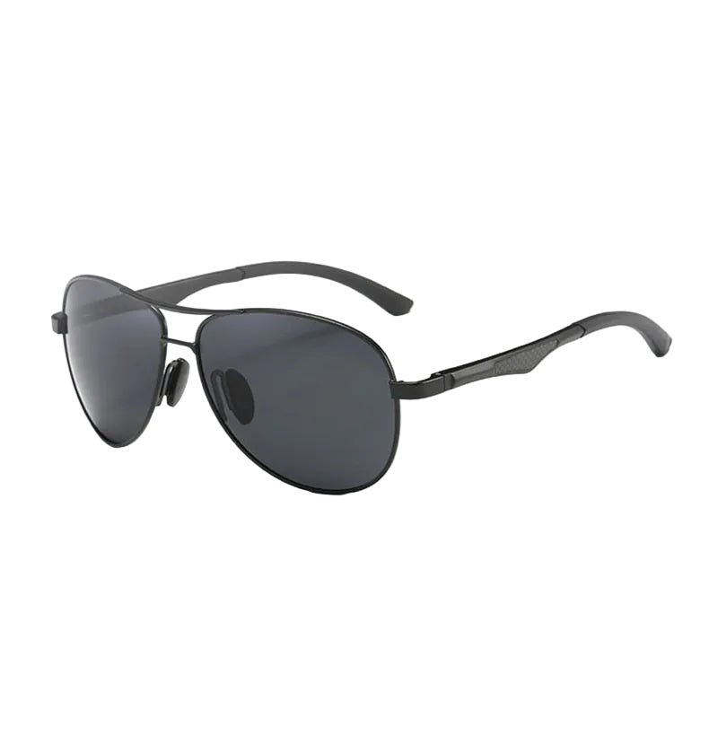 Polarized Aluminum Magnesium Aviator Style Sunglasses