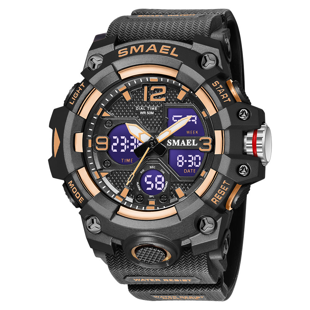 Men's Multifunctional Outdoor Waterproof Watch