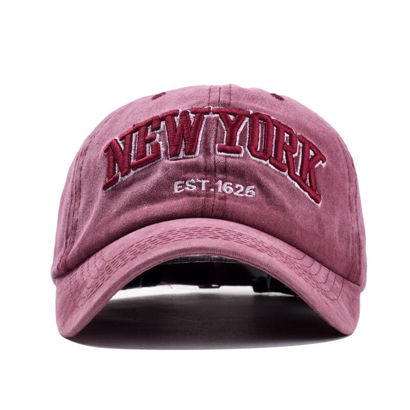 NEW YORK Cotton Baseball Cap - Embroidered