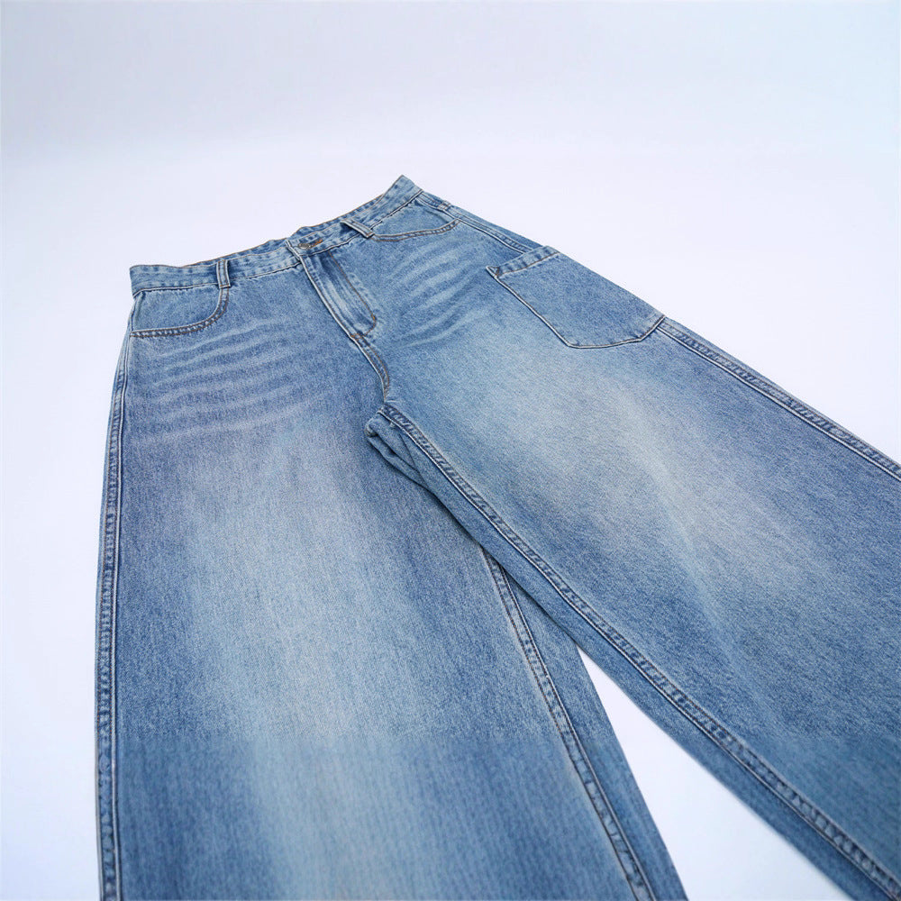 Men's Jeans - Multi-Pocket Cargo Style