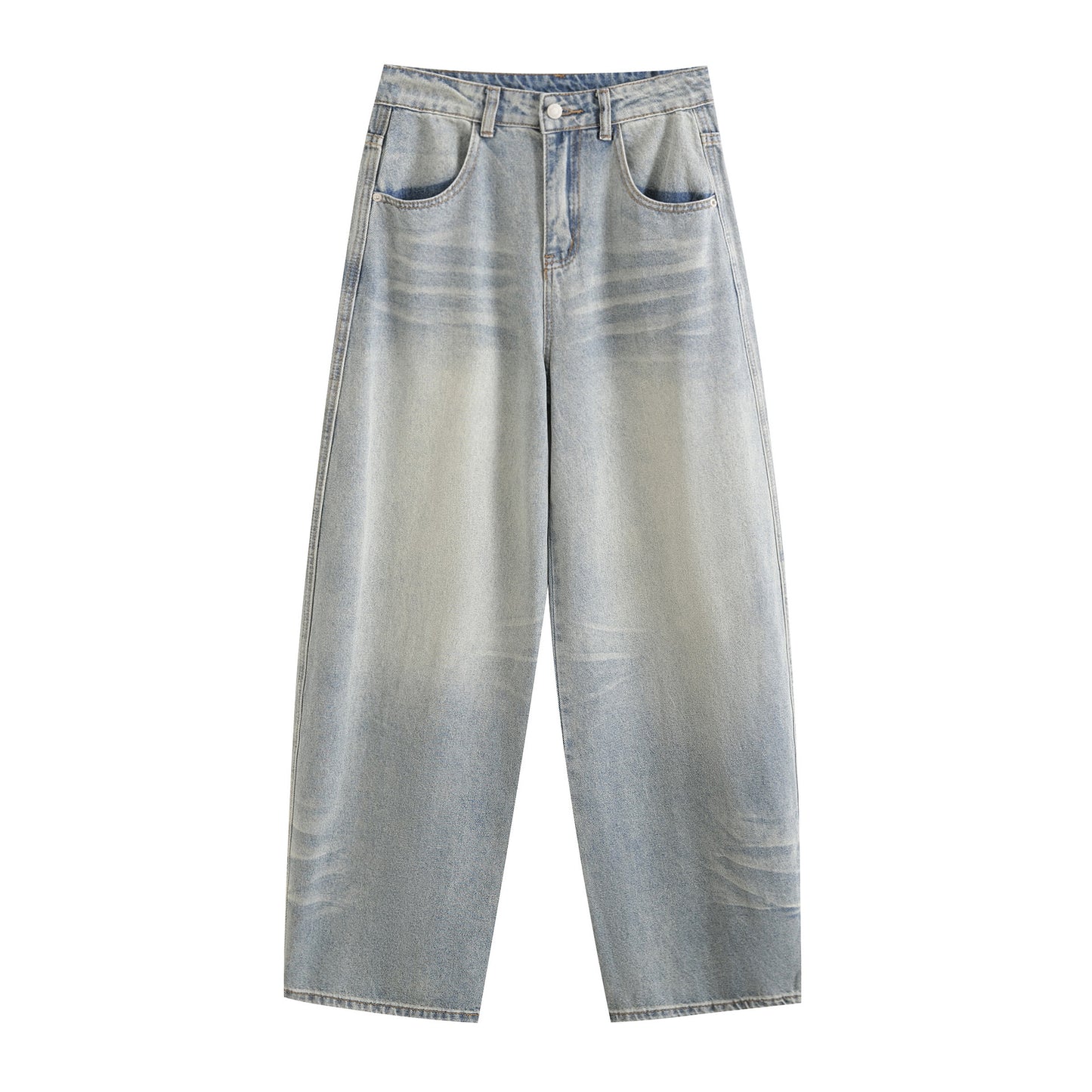 Premium Loose Wide Leg Jeans - Japanese Denim