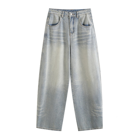 Premium Loose Wide Leg Jeans - Japanese Denim