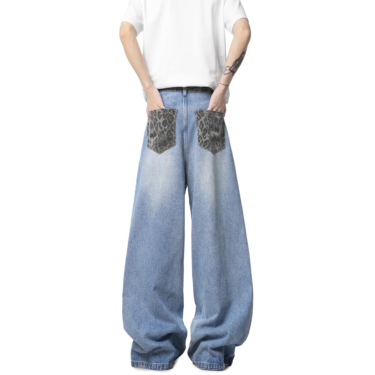 Straight Leg Floor-Length Denim Pants | Premium Japanese Denim Trousers