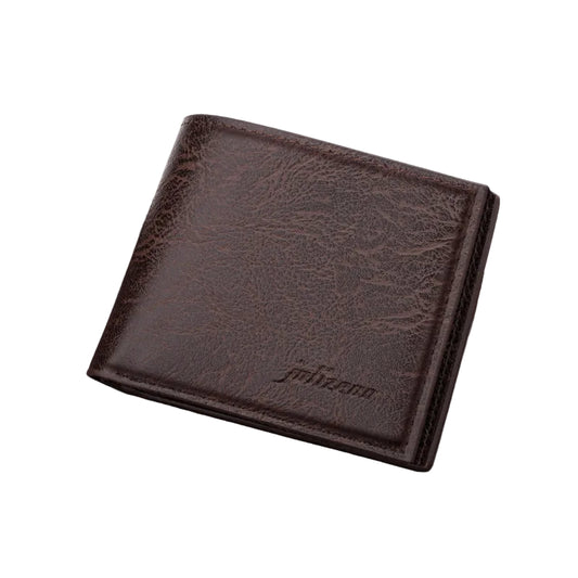 Men's Wallet with Zipper - Ultra Thin, Simple Design