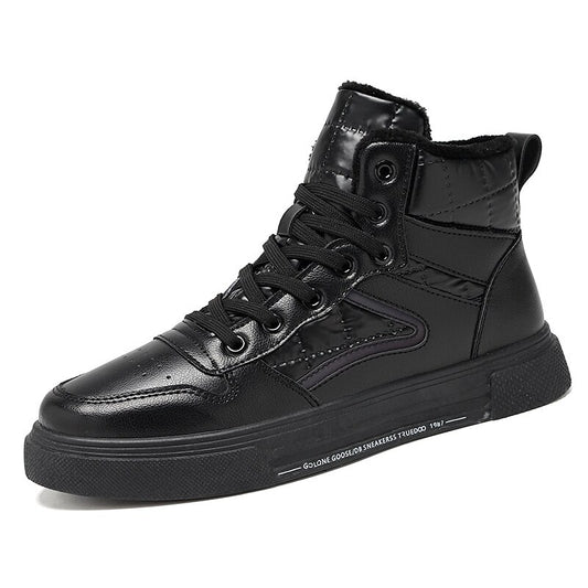 Men's High-Top Casual Sneakers - Canvas Shoes