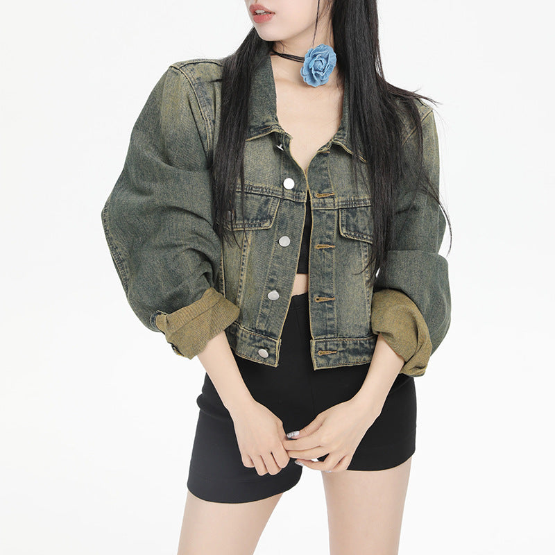 Women's Water-Washed Denim Jacket