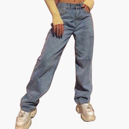 Premium Wide Leg Jeans for Women - Luxury Japanese Denim
