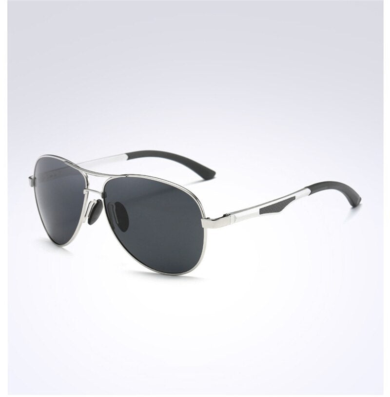 Polarized Aluminum Magnesium Aviator Style Sunglasses