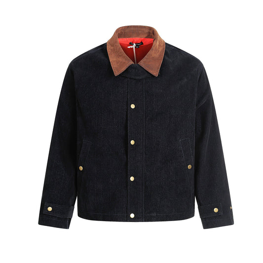 Washed Denim Workwear Detroit Jacket