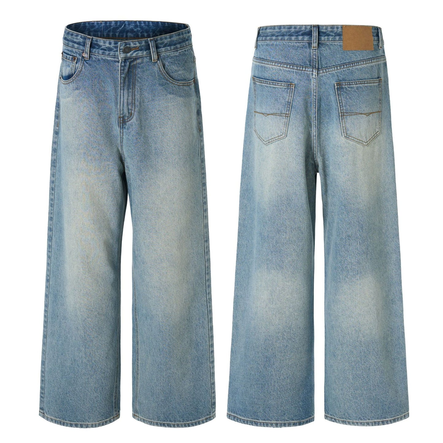 Premium Japanese Handcrafted Retro Denim Pants