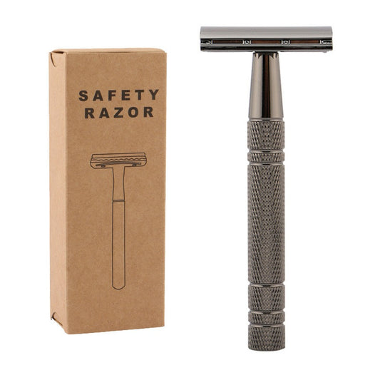 Double Sided Manual Shaver - Lightweight Stainless Steel Blade