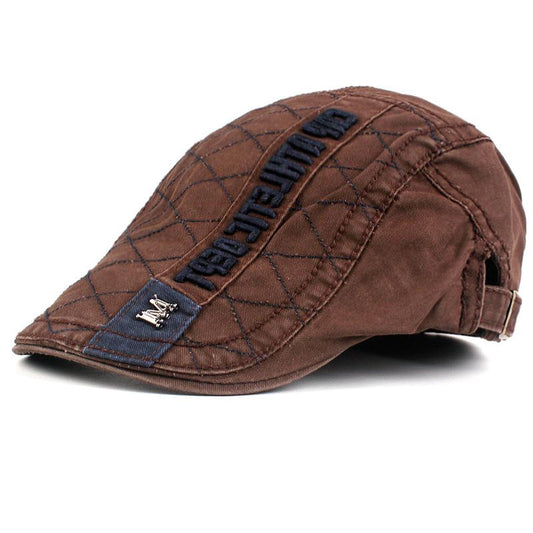 Newsboy Cap Cotton Hats for Visors Sun Hat Adjustable