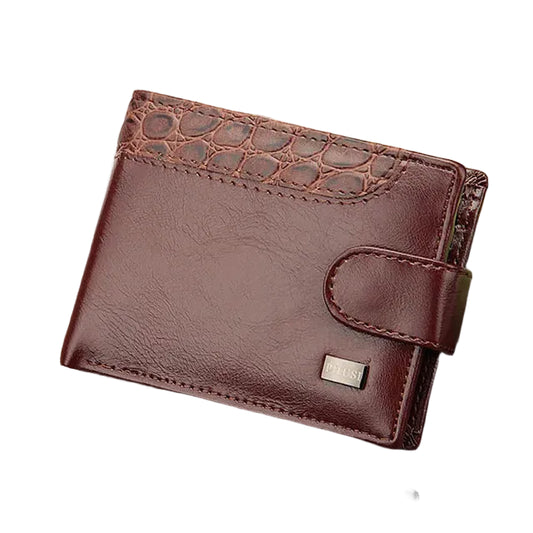Vintage Leather Wallet for Men - Durable and Stylish Money Clutch