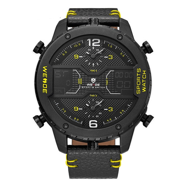 Men's Analog Quartz Sports Watch - Digital Calendar