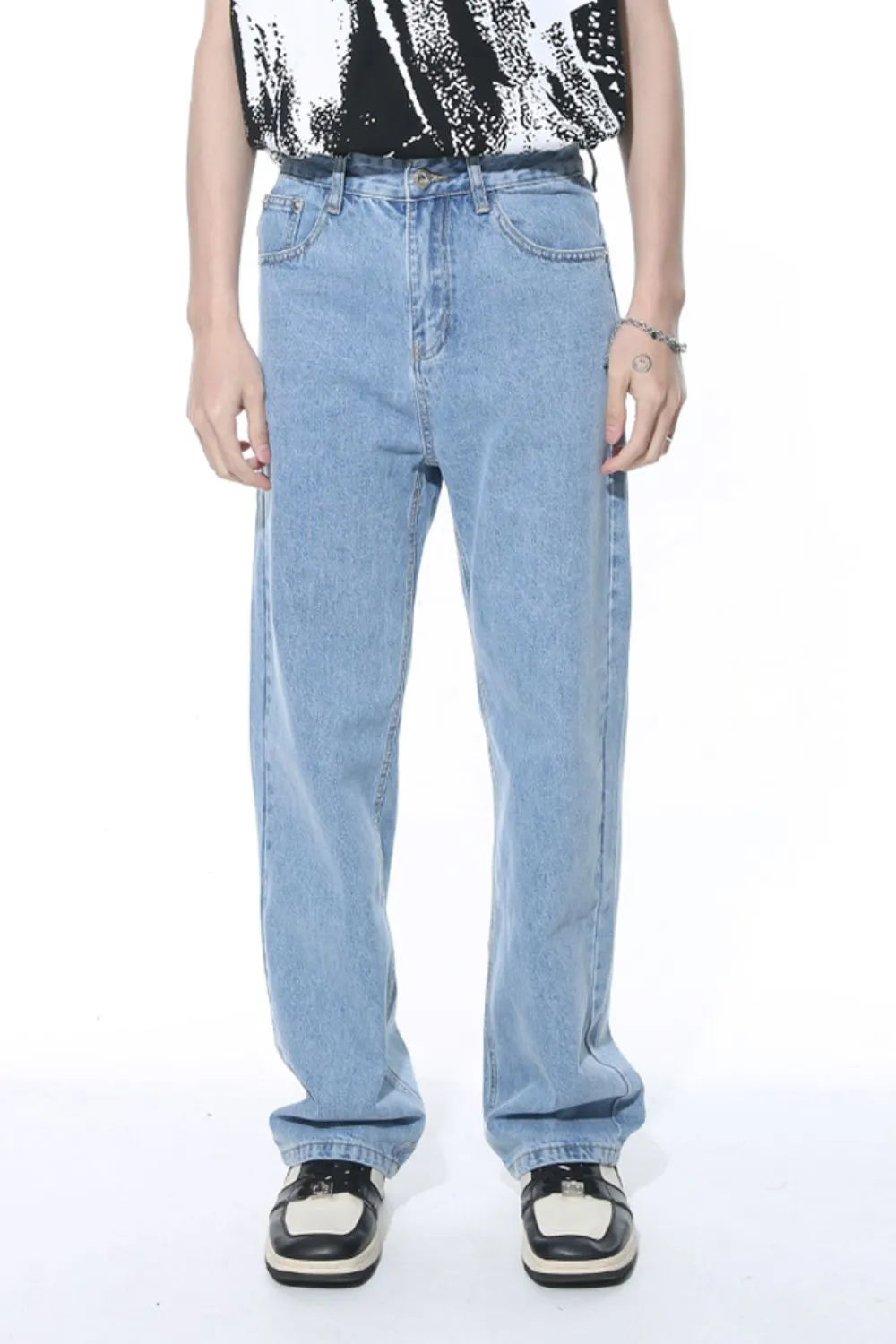 Premium Japanese Denim Jeans with Functional Pockets