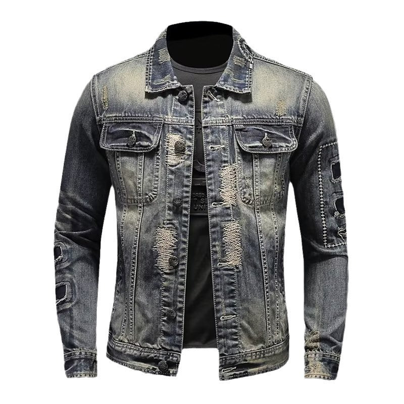 Men's Casual Denim Work Jacket