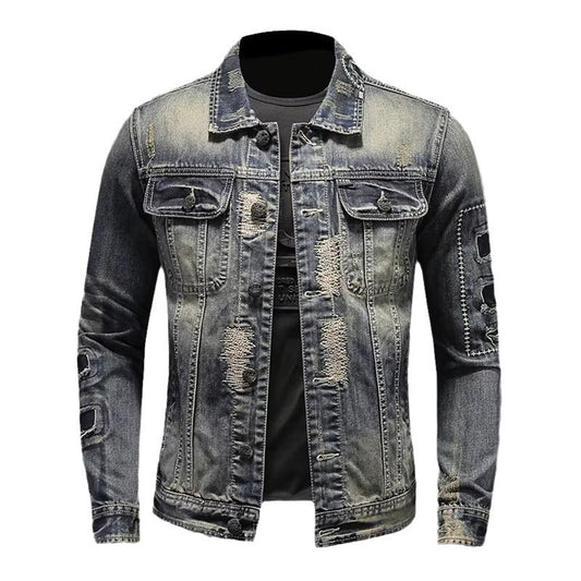 Men's Casual Denim Work Jacket