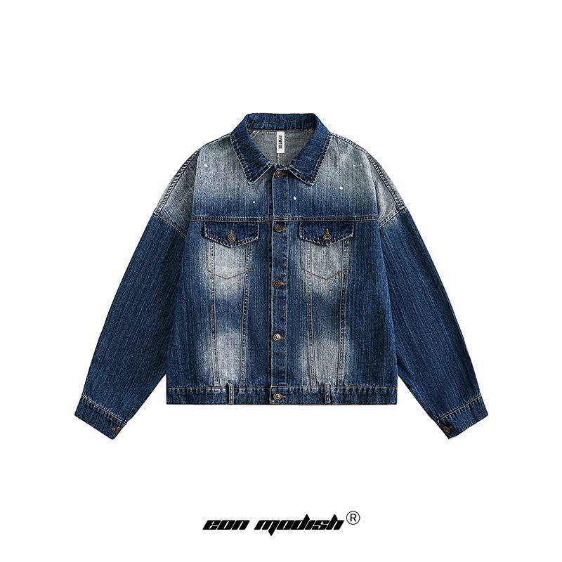 Luxury Japanese Street Style Deconstructed Denim Jacket