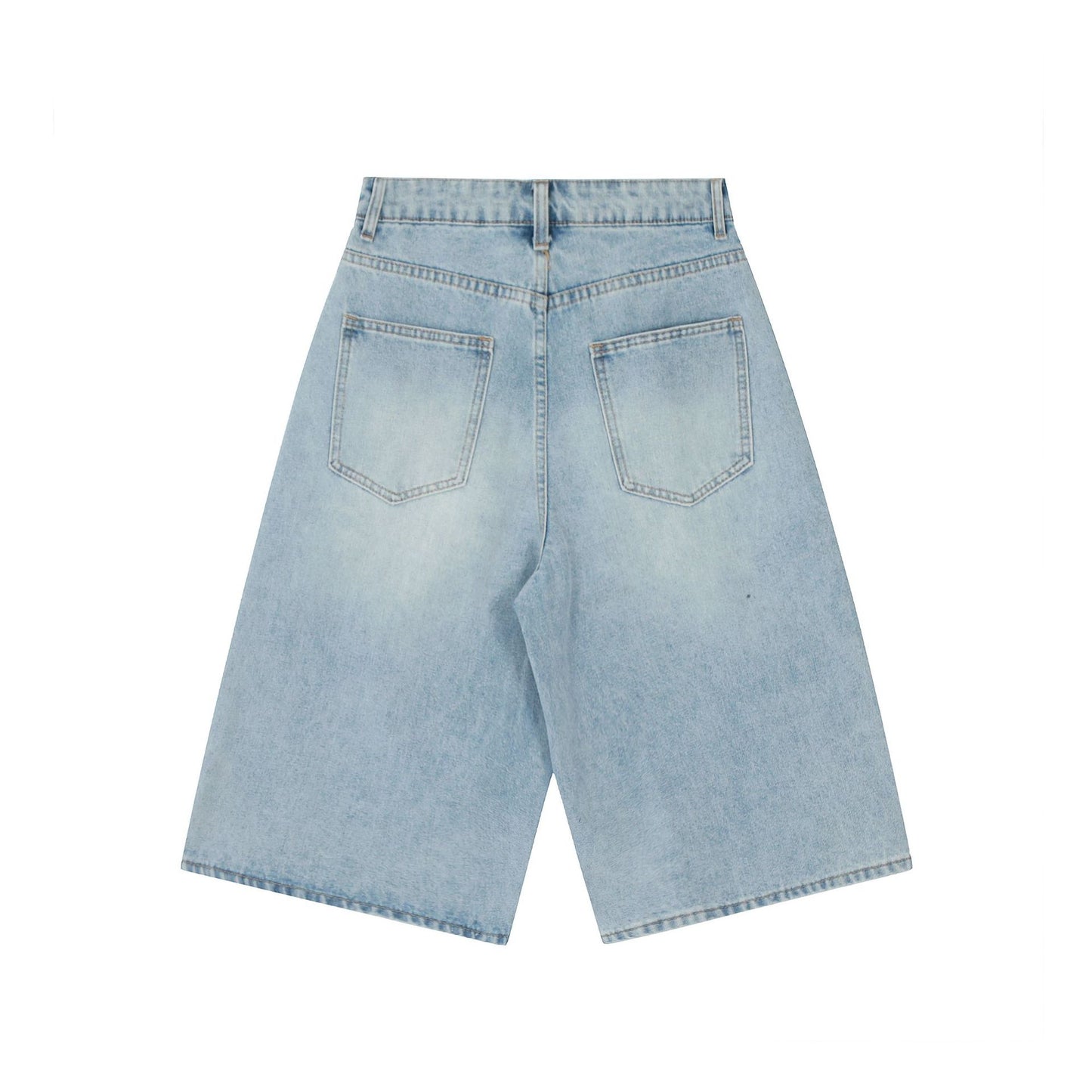 Casual Loose Wide Leg Denim Pants