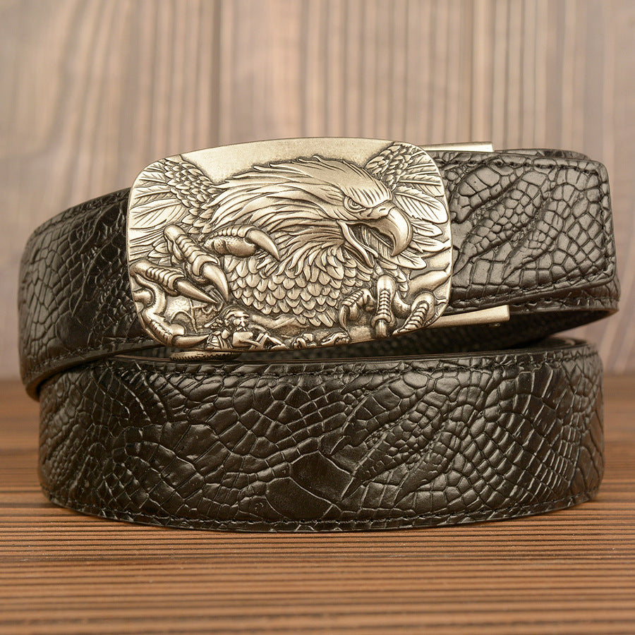 Top Layer Cowhide Belt Men