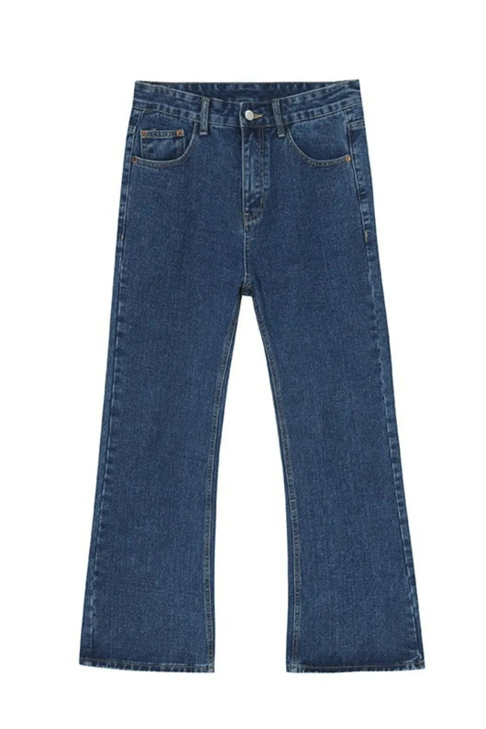 Premium Mid Rise Jeans with Pockets - Japanese Denim