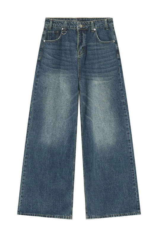Premium Pocketed Wide Leg Jeans - Unmatched Comfort & Style