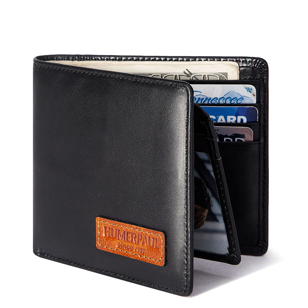 AirTag Anti-Lost Device RFID Anti-Magnetic Wallet Card First Layer Cowhide Men