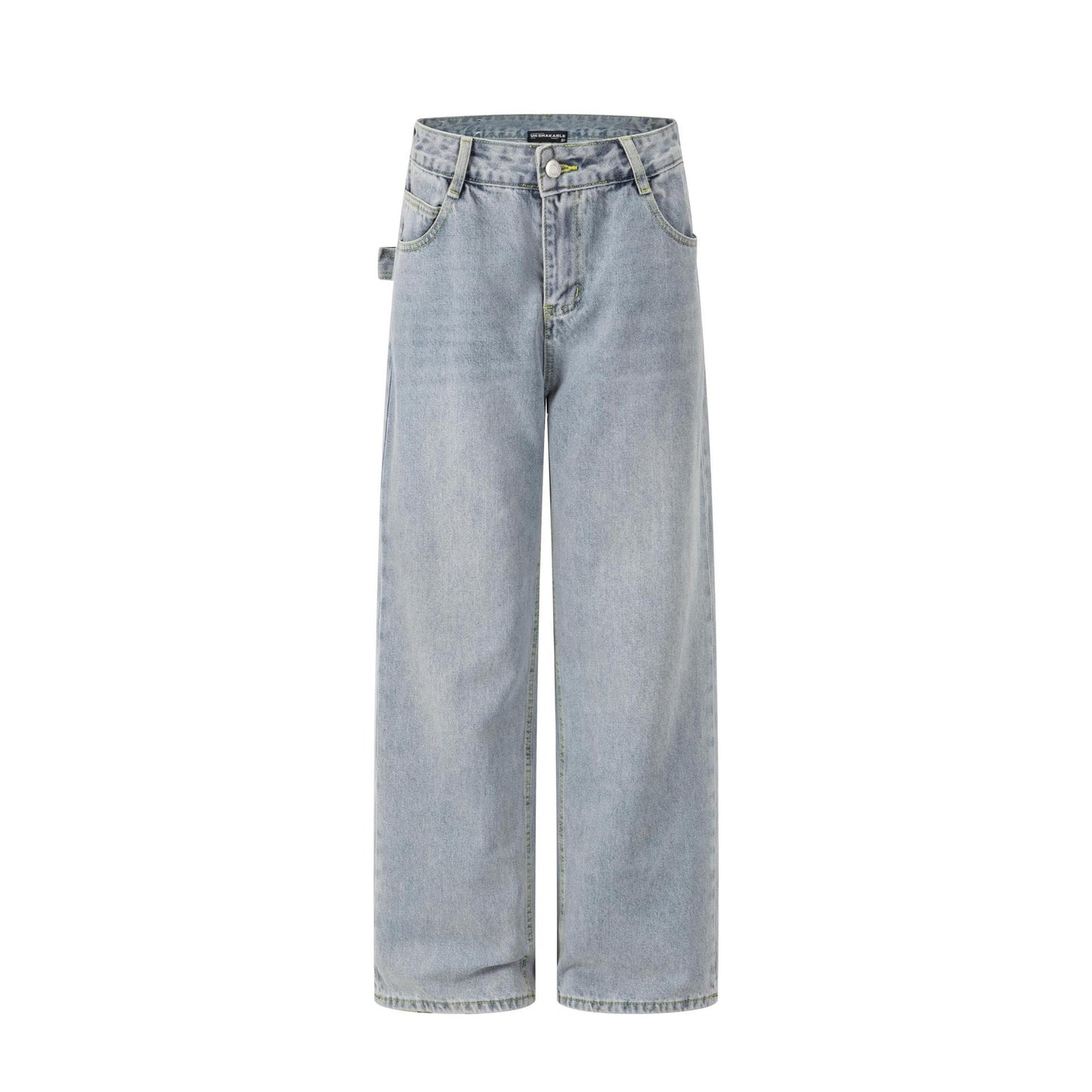 Casual Washed Vintage Distressed Jeans