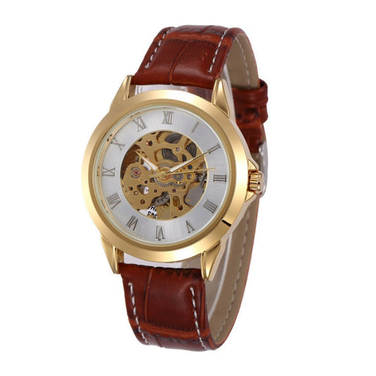 Men's Antique Hollowed Out Watch - Fully Automatic