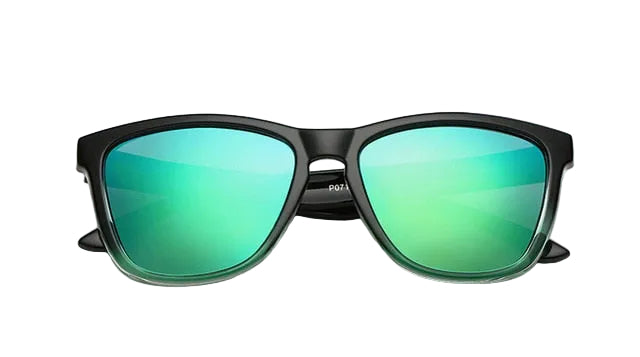Polarized Sunglasses With Gradient Colors And Mirror Coating
