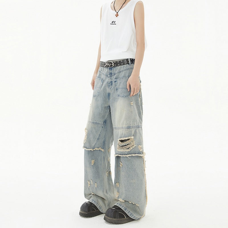 Straight Tube Loose Casual Wide Leg Pants