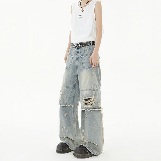 Straight Tube Loose Casual Wide Leg Pants