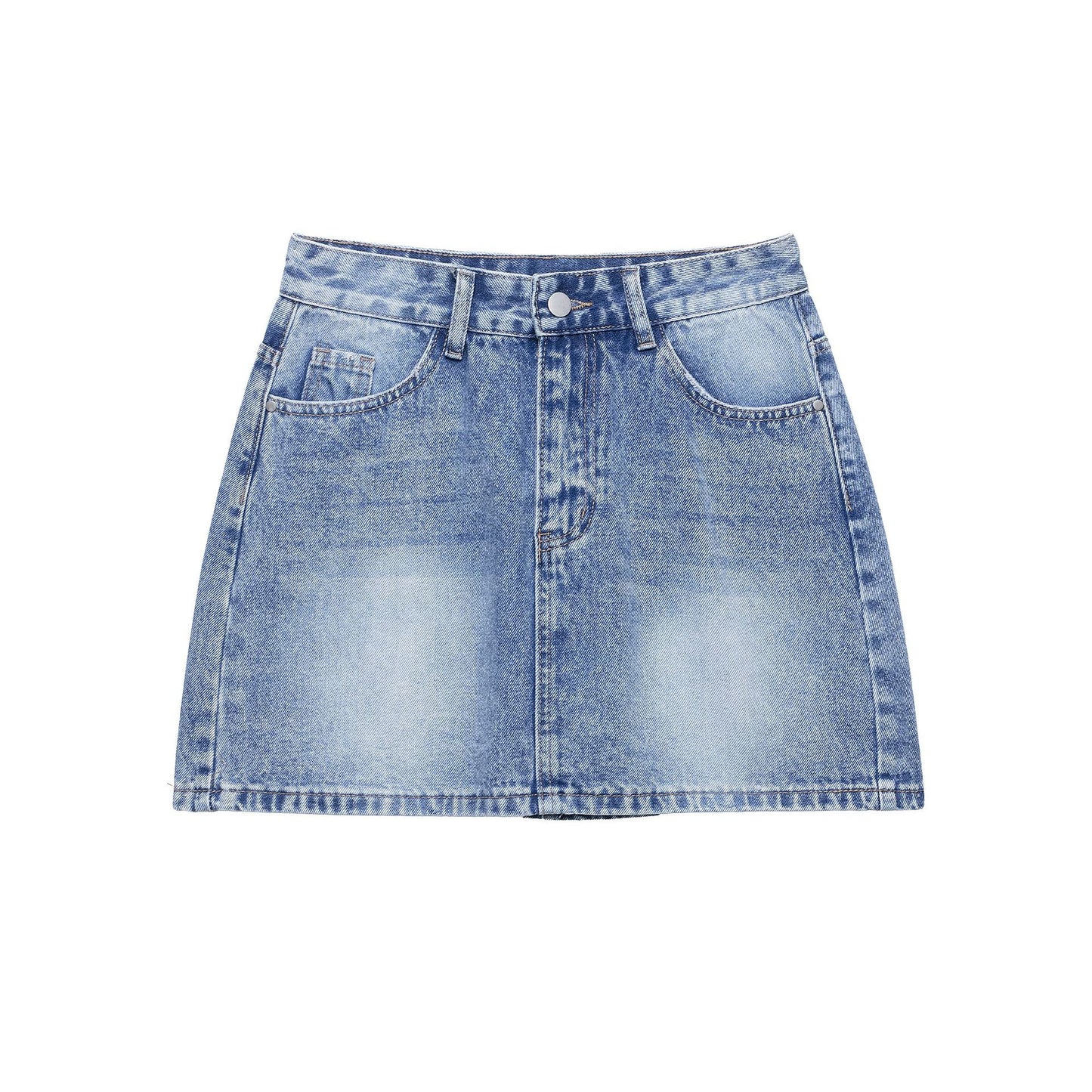 Casual Denim Hip Skirt for Women in European and American Style