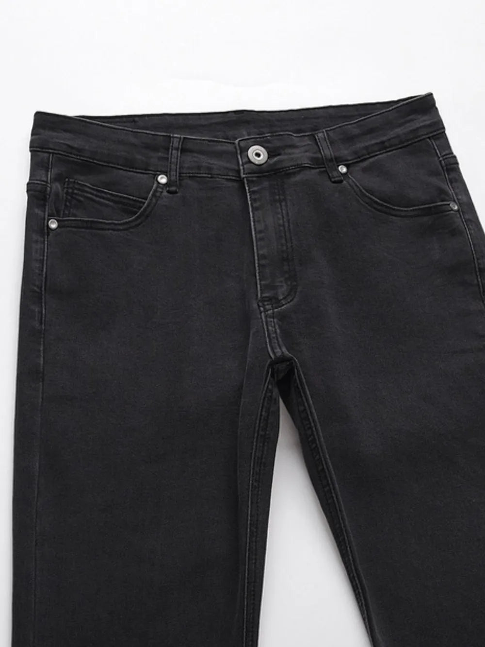Men's Premium Bootcut Jeans in Washed Japanese Denim
