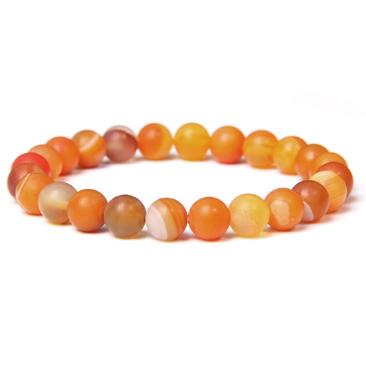 Natural Healing Energy Polished 8mm Bead Bracelets