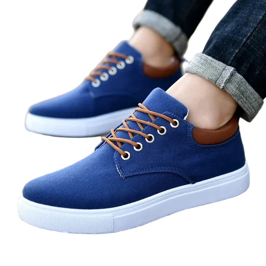 Men's Canvas Sneakers - Solid Colors