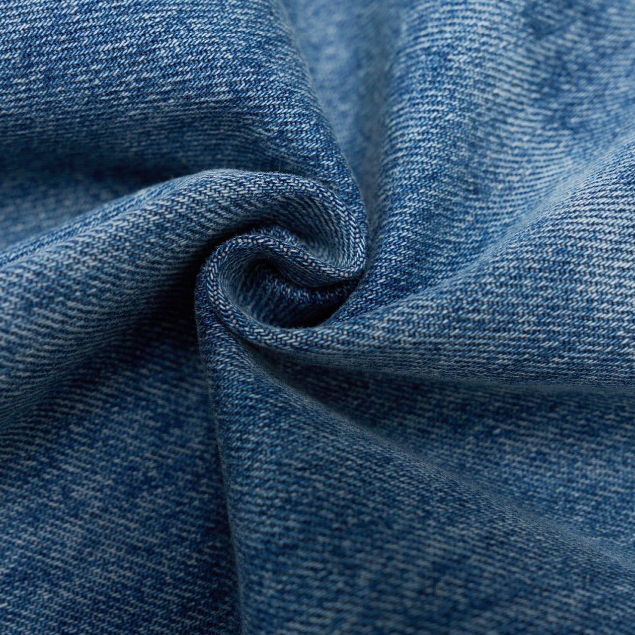 Retro Simple Washed Denim Long Pants