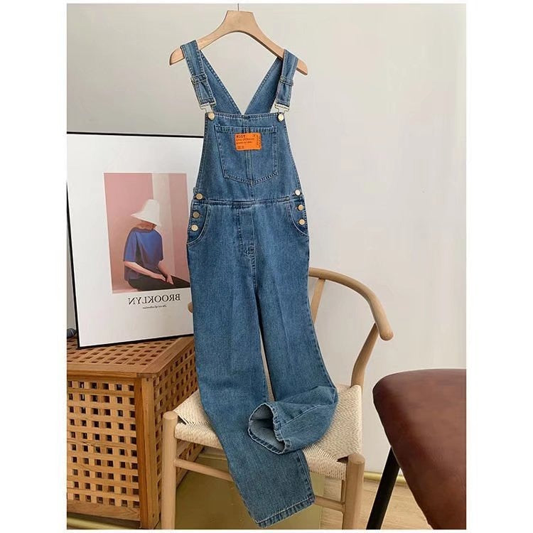 Loose Women's Wide-Leg Denim Pants - Premium Quality