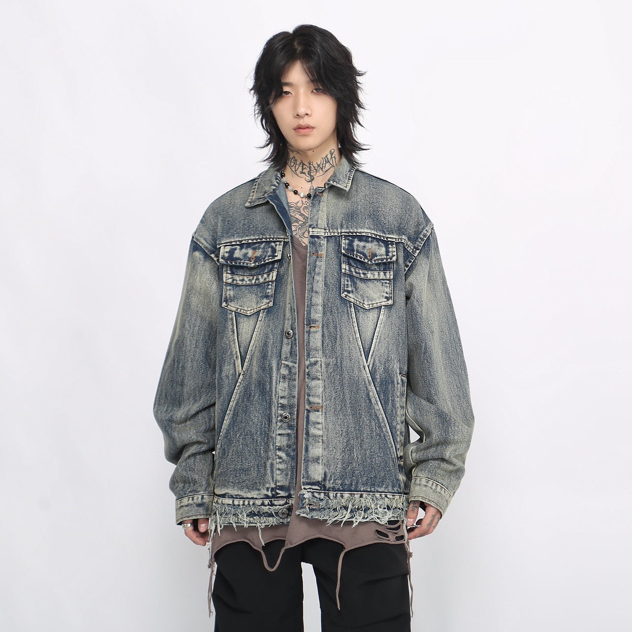 Vintage Denim Loose Casual Versatile Jacket