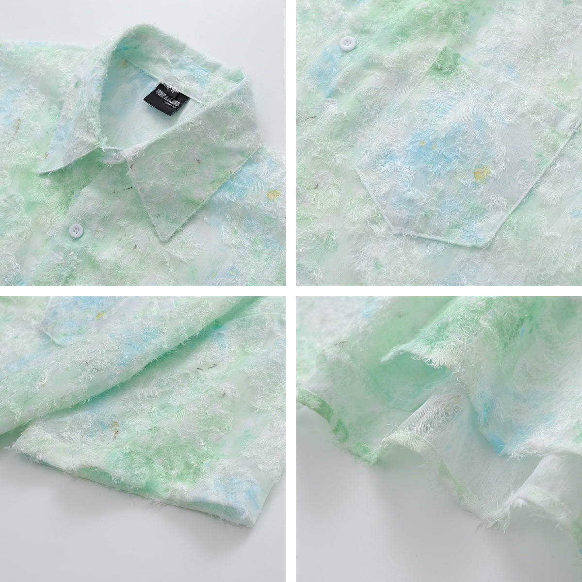 Jacquard Short Sleeve Shirt