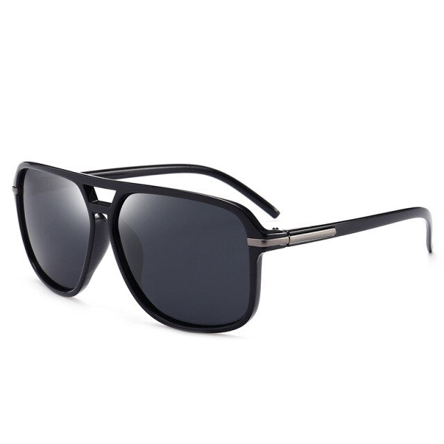 Mens Oversized Polarized Mirror Sunglasses For Driving Retro Style